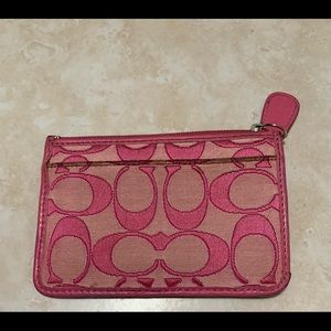 Coach license / card holder